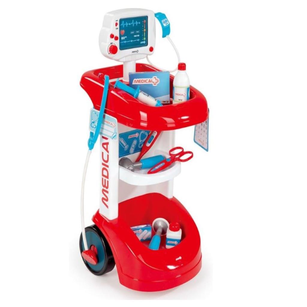 Smoby - Electronic Medical Trolly