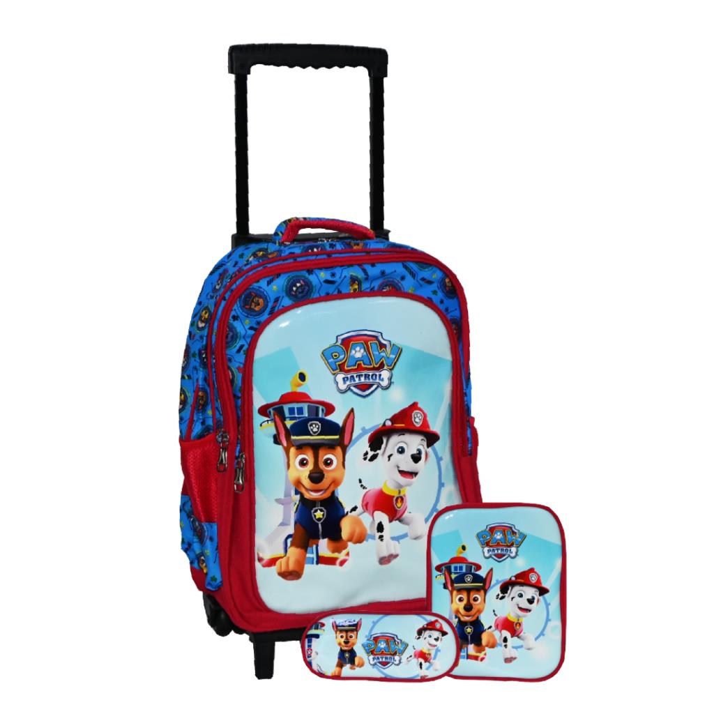 Paw Patrol Trolley School Bag Set - 18 Inch