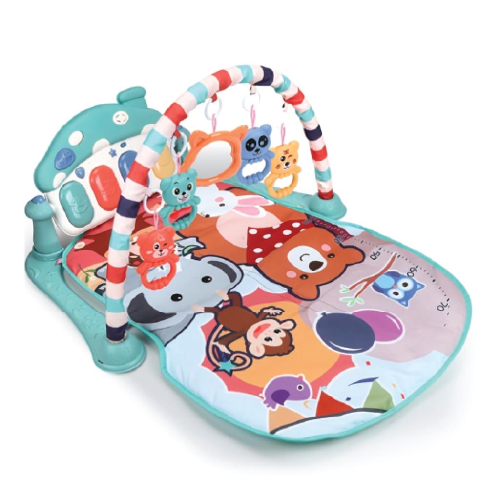 Baby Play Mat with Music Piano & Hanging Toys 