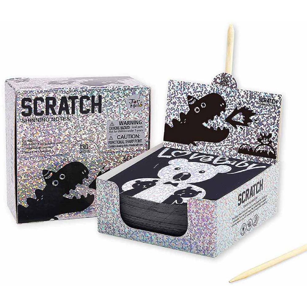 دفتر حفر لامع للأطفال 