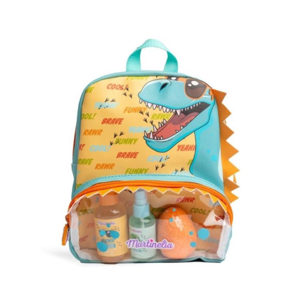 Martinelia Dino Kids Backpack Beauty Set