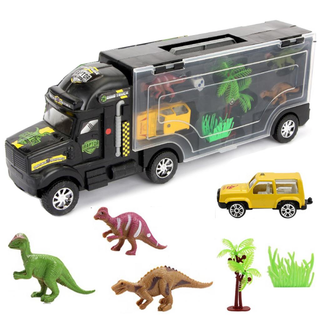 Dinosaur Task Force Die-Cast Truck & Dinosaur Adventure Playset