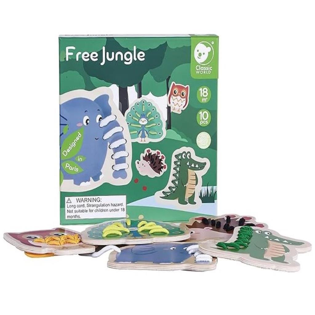 Classic World – Free Jungle Lacing Set (10 pcs)