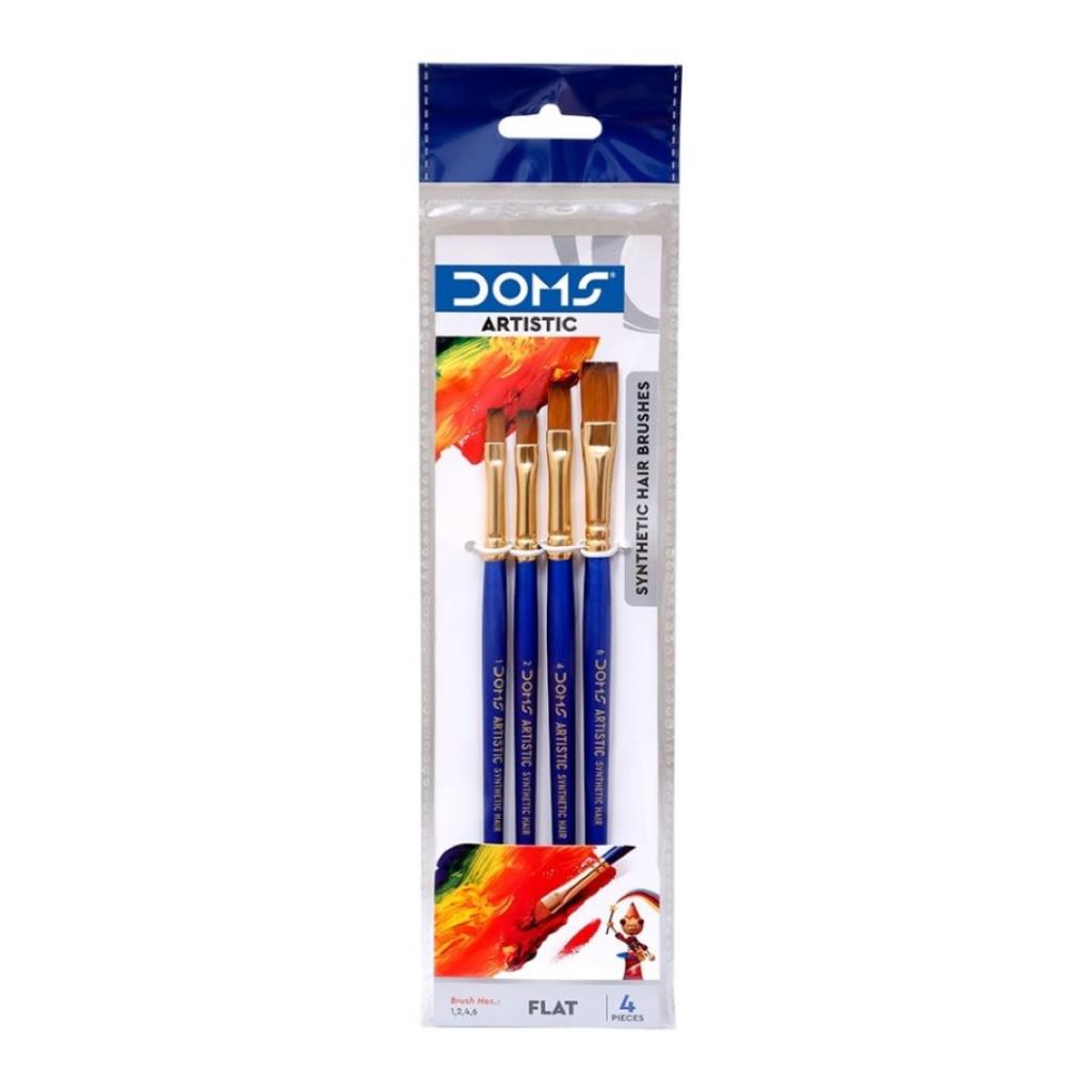 🎨 فرش رسم مسطّحة صناعية – 4 قطع من DOMS