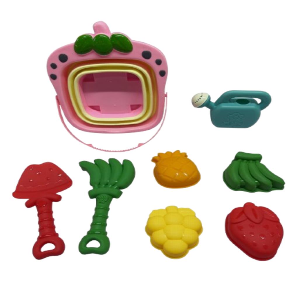 Strawberry Bucket Beach Set 