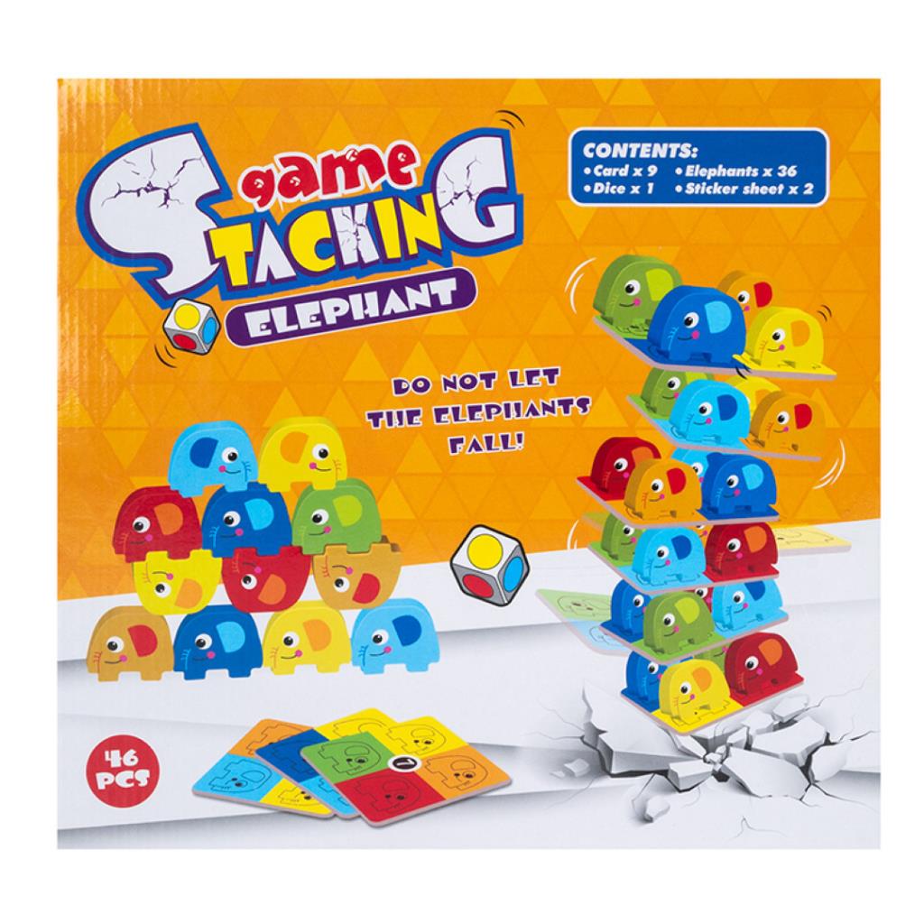 Stacking Elephant Balance Game