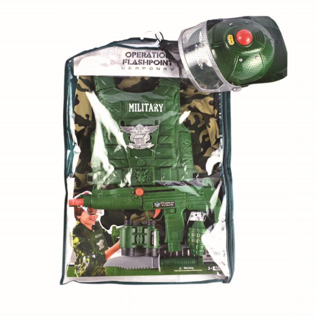 Military Role Play Soldier Set with Accessories