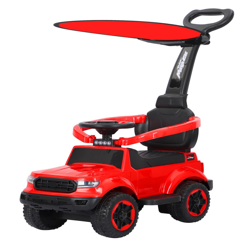 Kids Ride-On Push Car with Sun Canopy