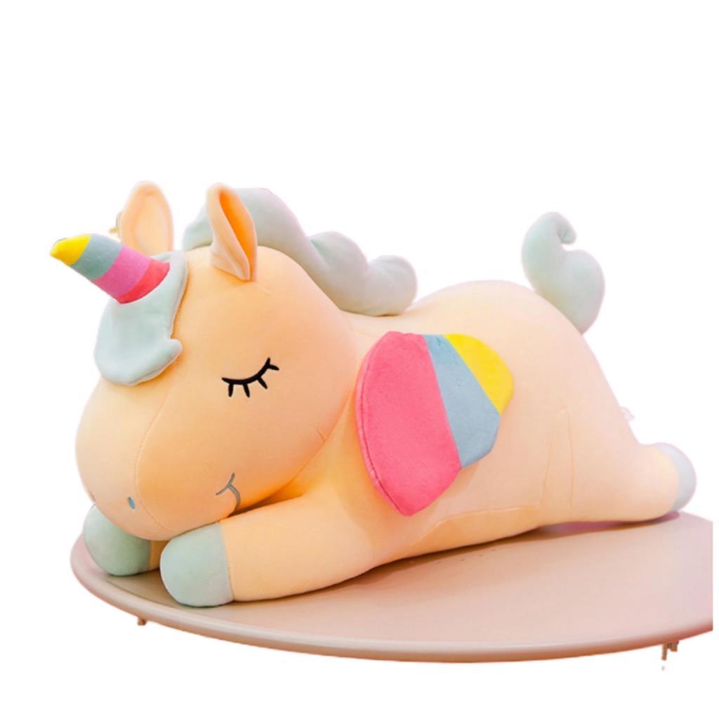 Dreamy Plush Unicorn Pillow – Large Size