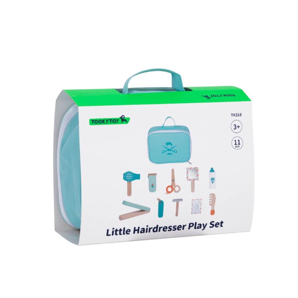 طقم طبيب الأسنان الخشبي للأطفال