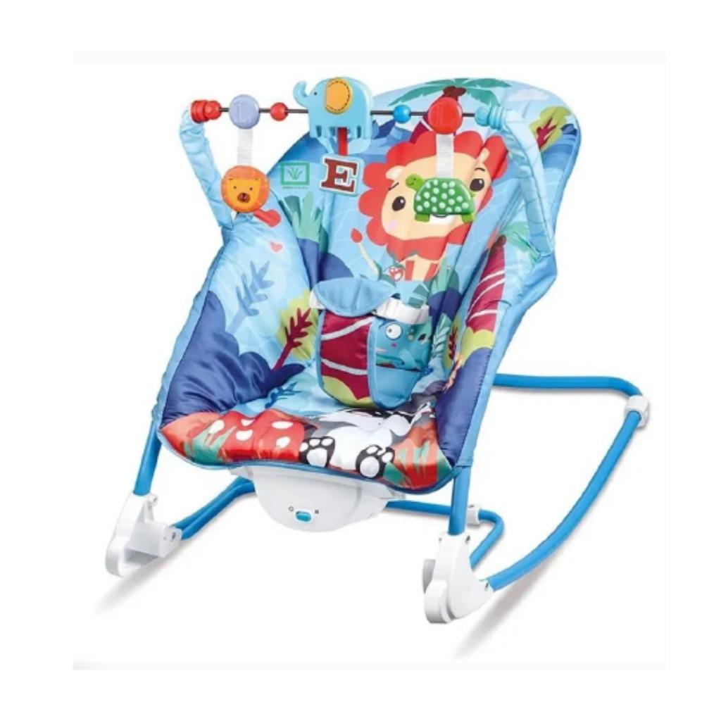 كرسي هزاز من الرضيع إلى الطفل مع ألعاب وموسيقى