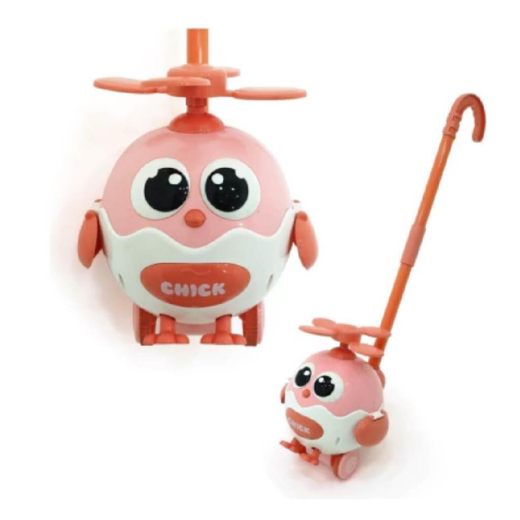Musical Walking Chick Push Toy