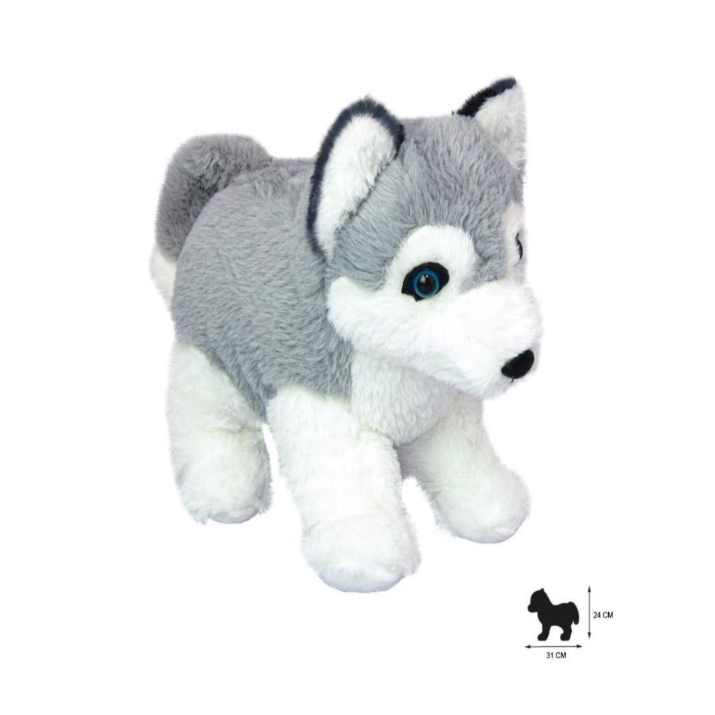 Wild Planet - Plush Soft Husky Puppy