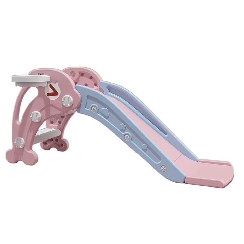 زحليقة أطفال باللون الوردي والأزرق