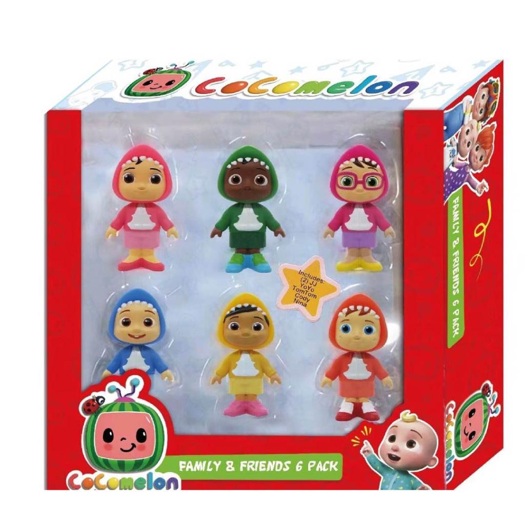 Cocomelon Family & Friends Figures – 6 Pack