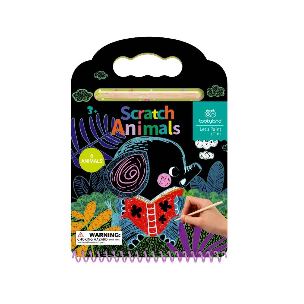 Tookyland Scratch Book- Animal