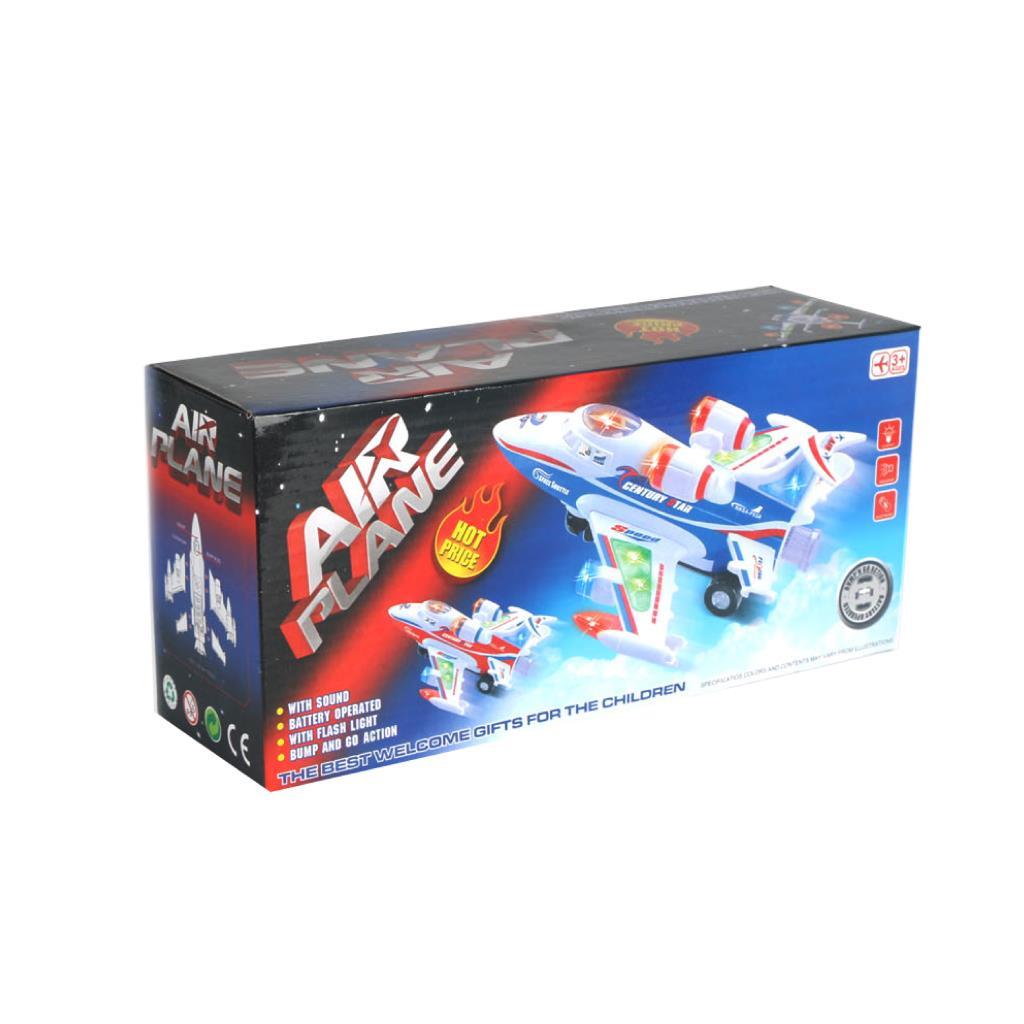 Airplane Bump & Go Light & Sound Toy