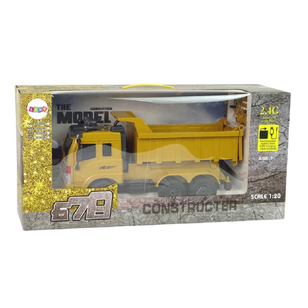 R/C Construction Dump Truck – Remote Control Engineering Vehicle