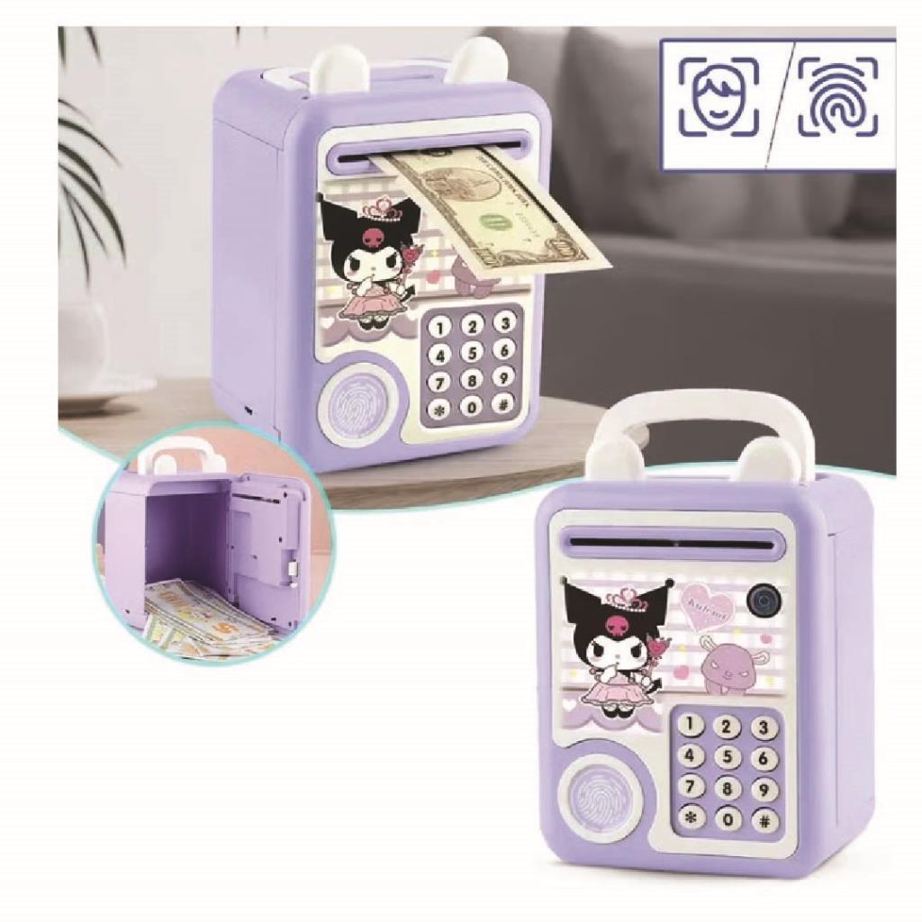 حصالة إلكترونية للأطفال – تصميم شخصية كرتونية لطيفة