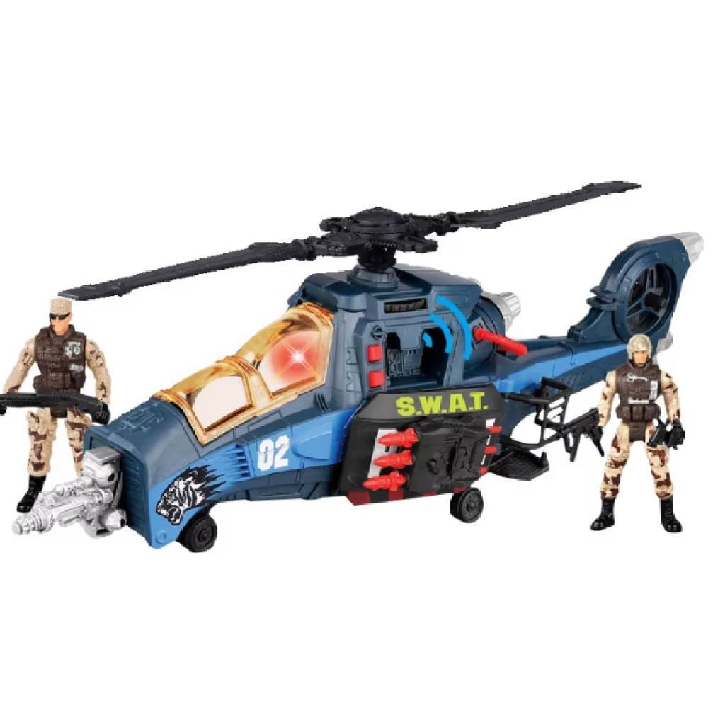Super Police SWAT Helicopter Playset