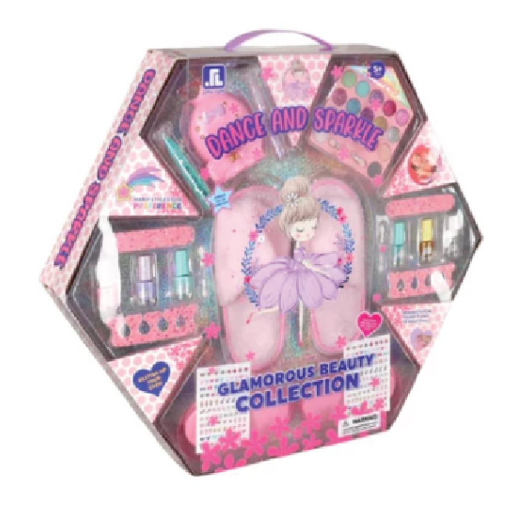 مجموعة مكياج دانس آند سباركل اللامعة للبنات