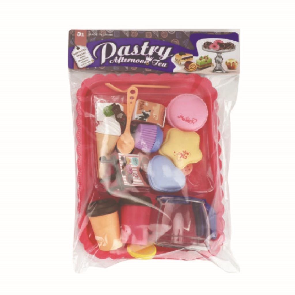 طقم ألعاب حلويات ووقت الشاي للأطفال