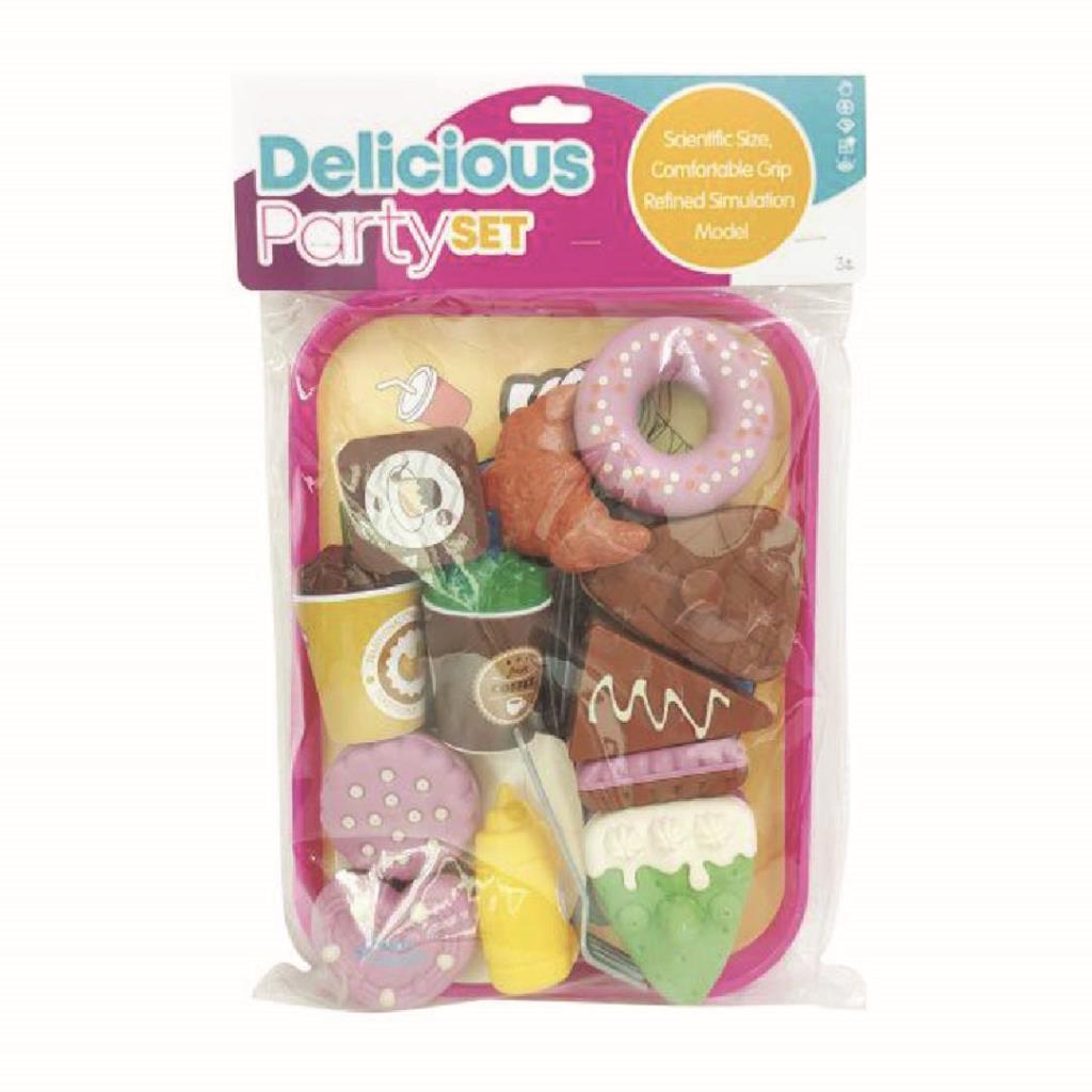 Delicious Party Dessert Play Set – Donuts & Sweets Collection