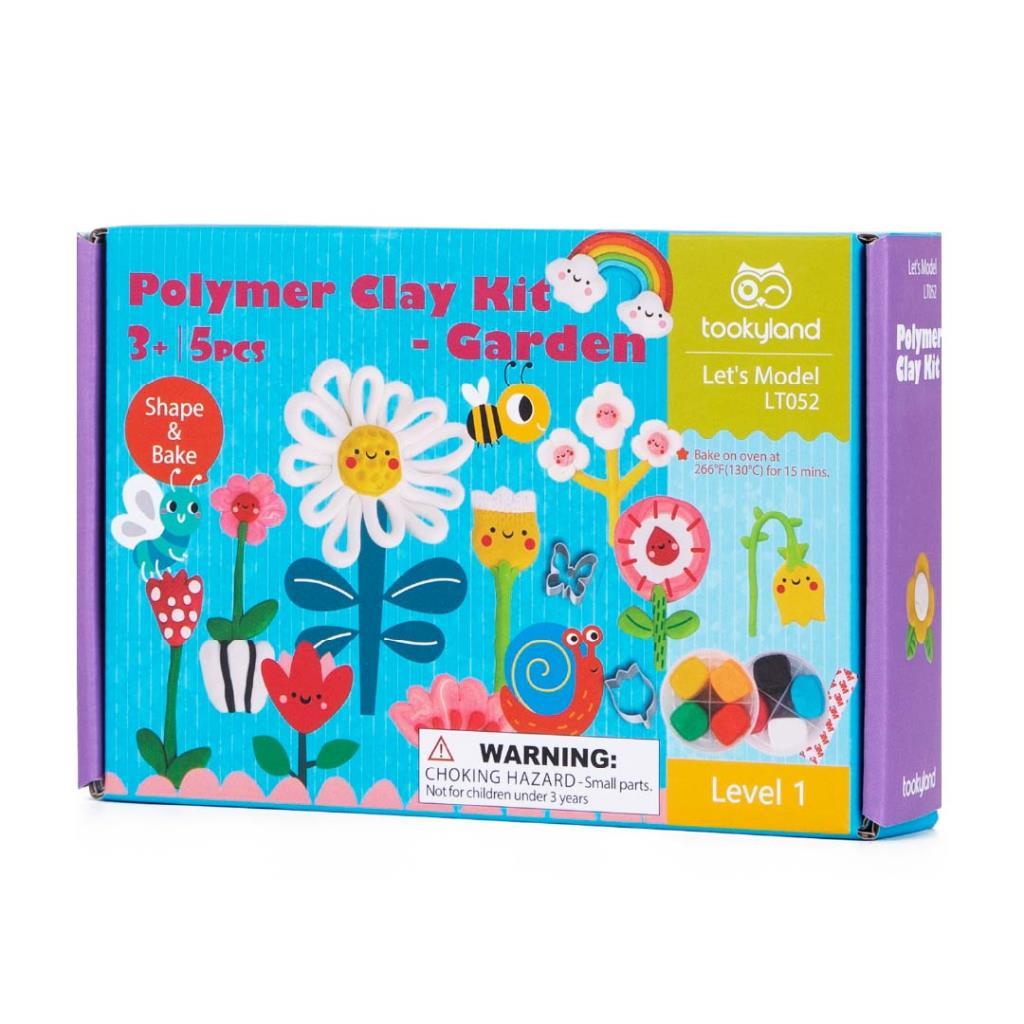 طقم صلصال البوليمر – حديقة الزهور