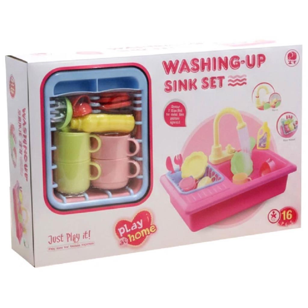 Kids Water Play Kitchen Sink Set