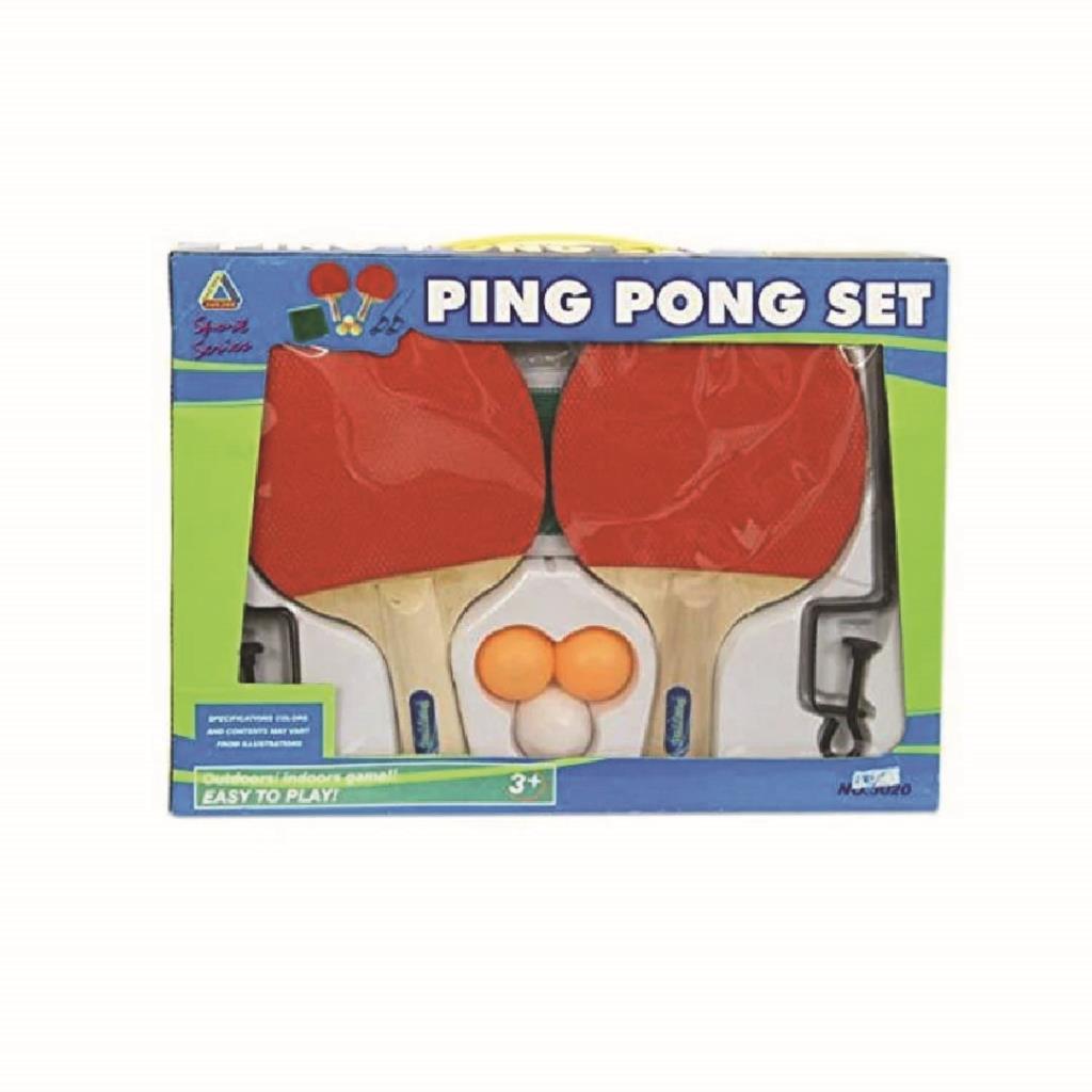 Portable Ping Pong Table Tennis Set with Net & Balls