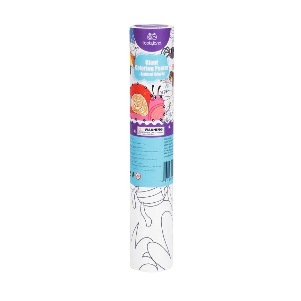 ملصق تلوين عملاق – عالم الحيوانات