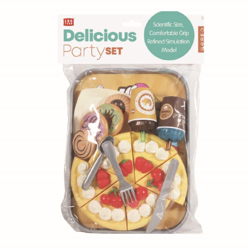 Delicious Party Dessert Play Set with Cake & Accessories