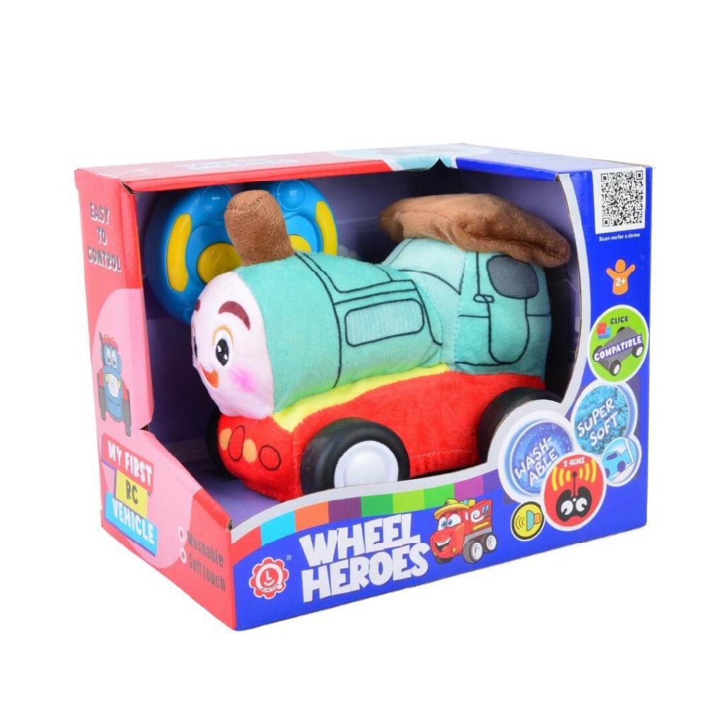 Wheel Heroes – Soft RC Plush Train Toy