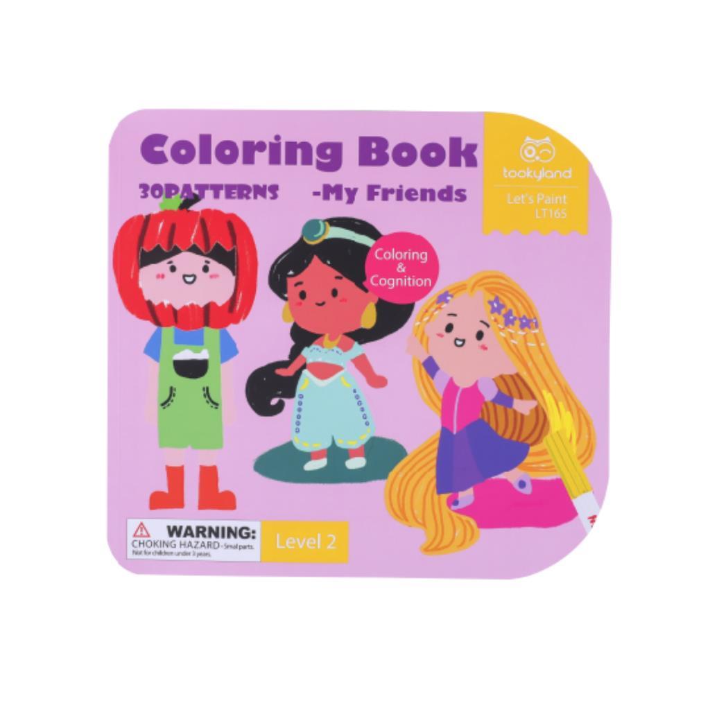 Tookyland Coloring Book - My Friends