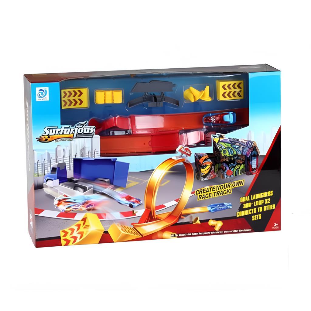 حلبة سباق السيارات سبيد فيوريوس بالحلقات المزدوجة