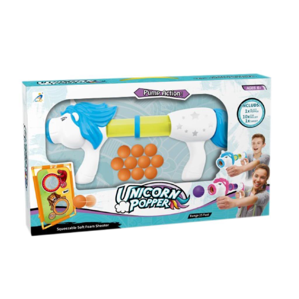 Unicorn Popper Foam Blaster