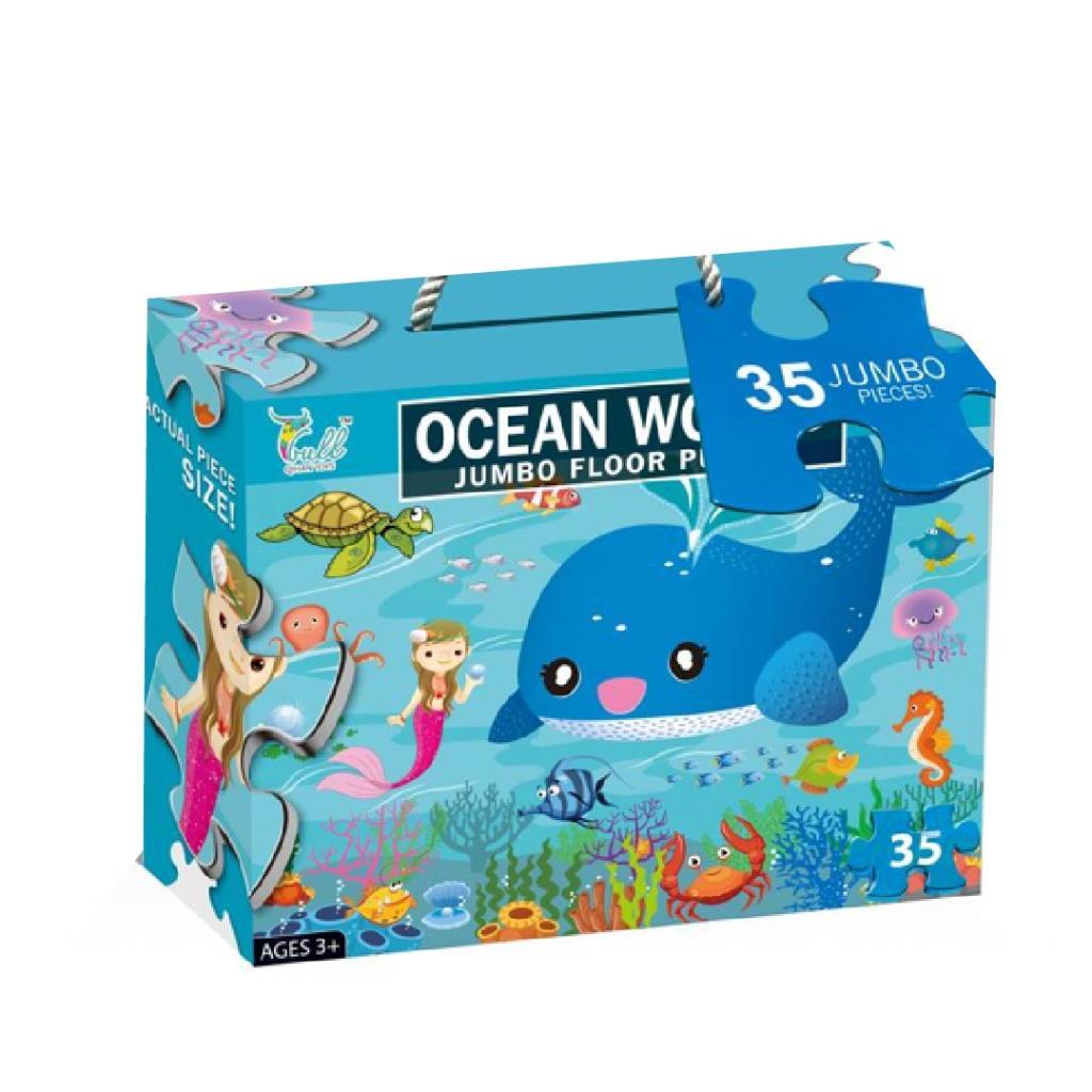 Ocean World Jumbo Floor Puzzle – 35 Pieces