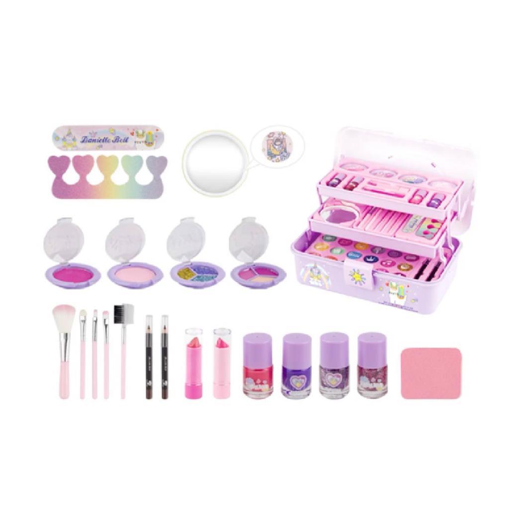 Kids Princess Makeup Beauty Case Set
