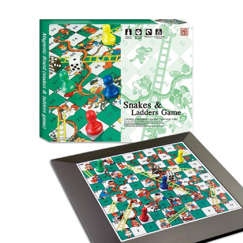 Magnetic Snakes & Ladders Board Game