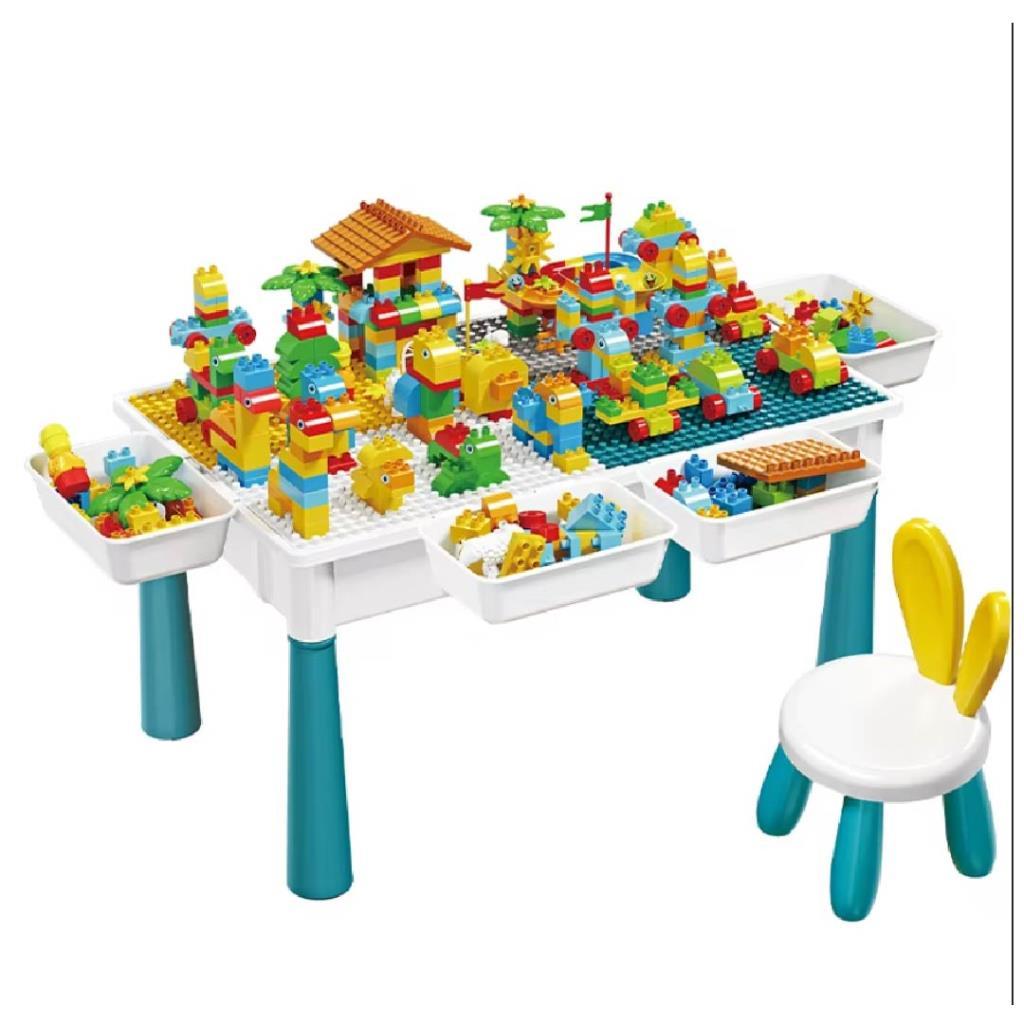 Building Blocks Play Table – 303 Pieces