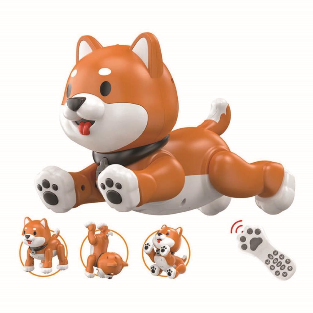 RC Stunt Robotic Dog Toy with Remote Control