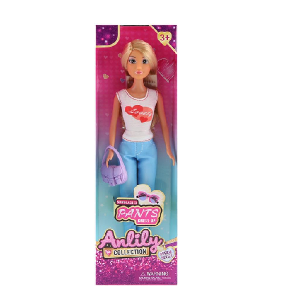 Anlily Fashion Style Doll – Casual Outfit & Accessories