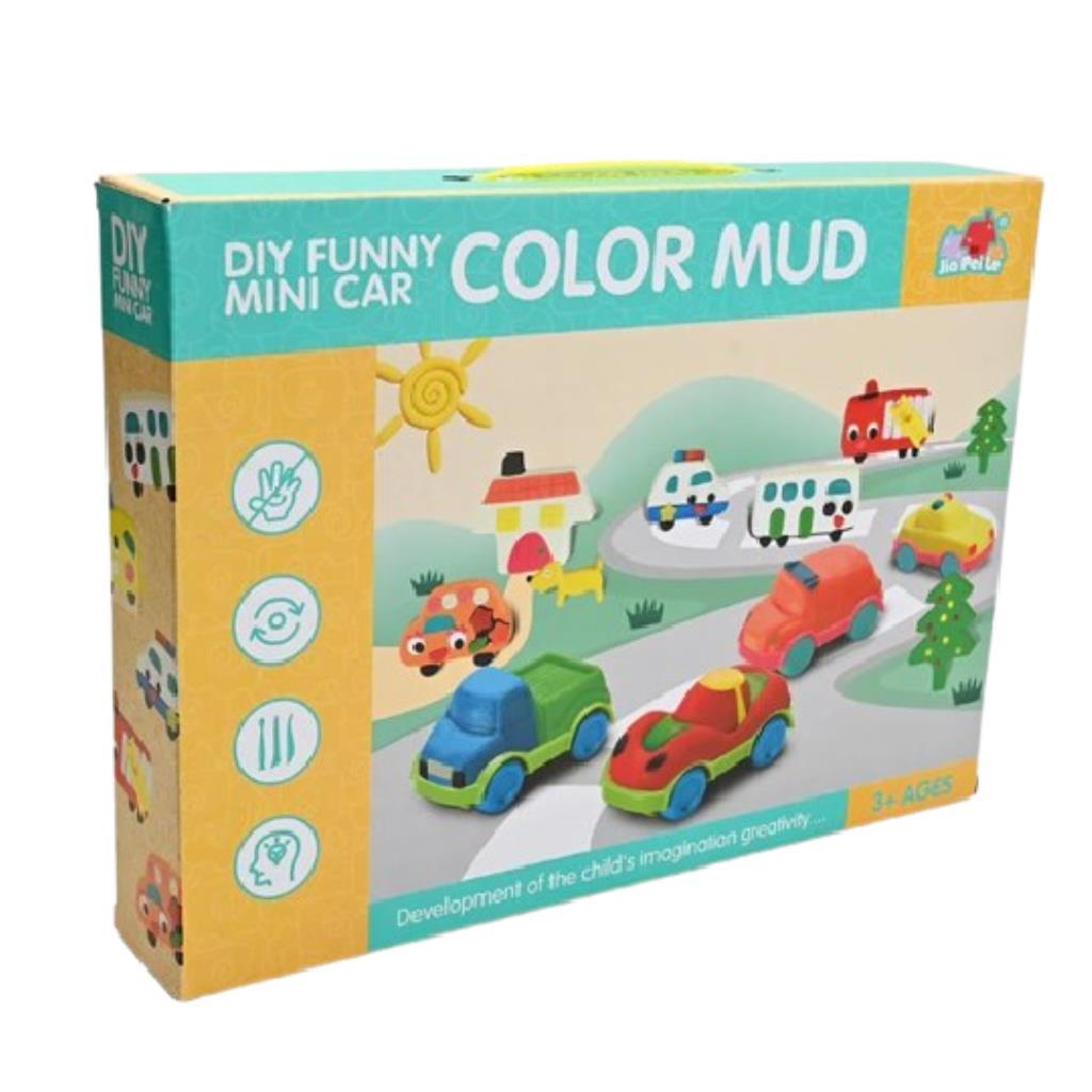 DIY Funny Mini Car – Color Mud Set