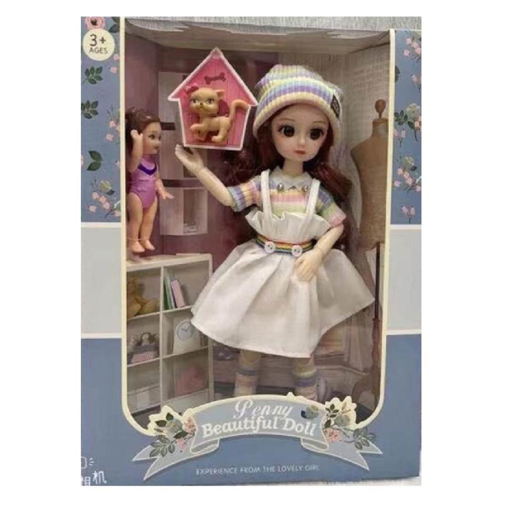 دمية بيني الجميلة مع الإكسسوارات