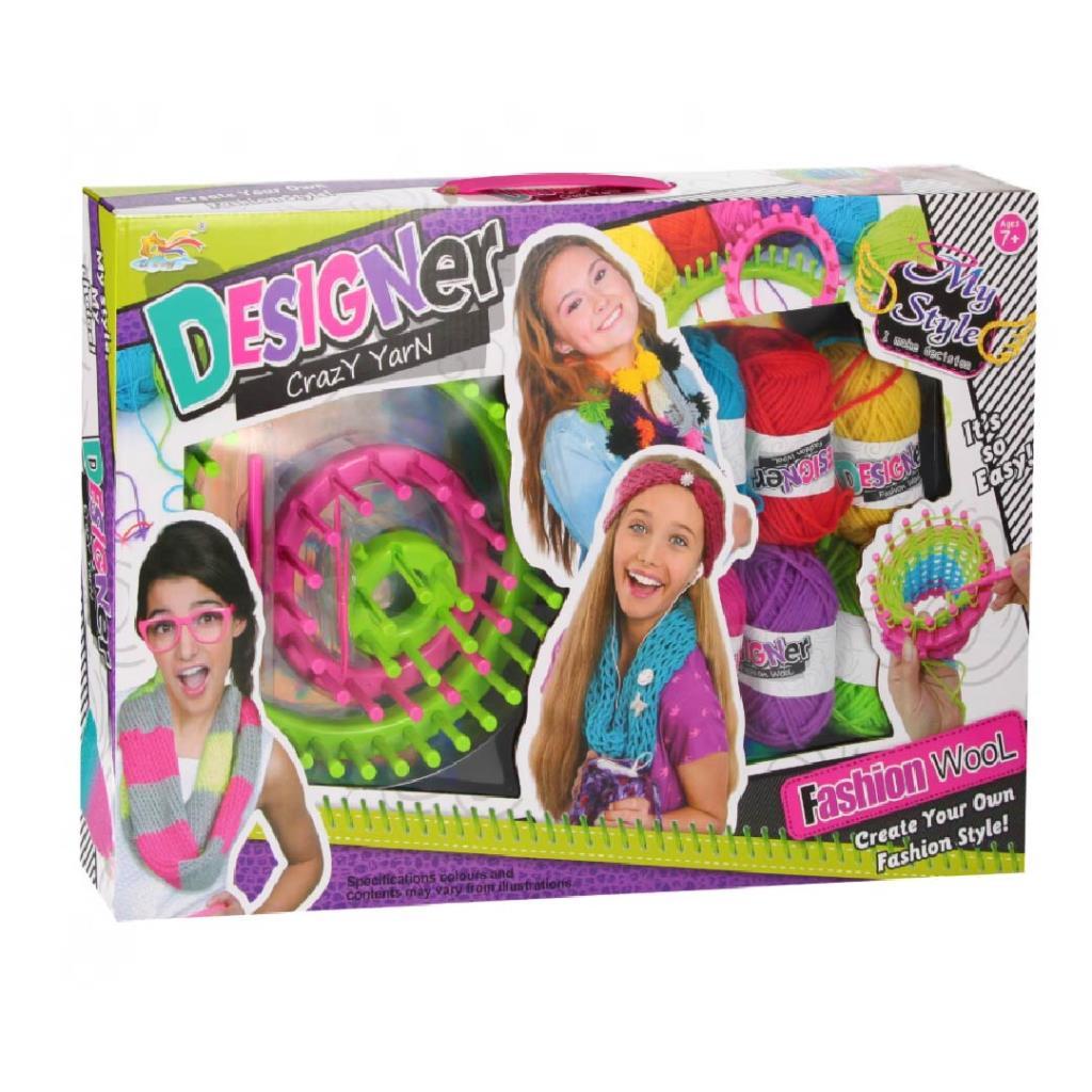 Kids Weaving Loom Craft Set