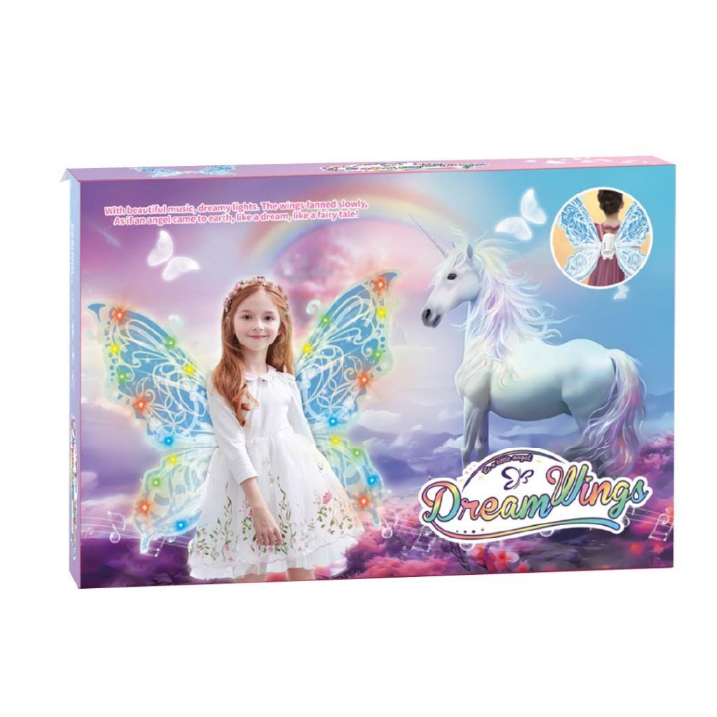 طقم أجنحة الجنية دريم وينغز مع إضاءة وموسيقى