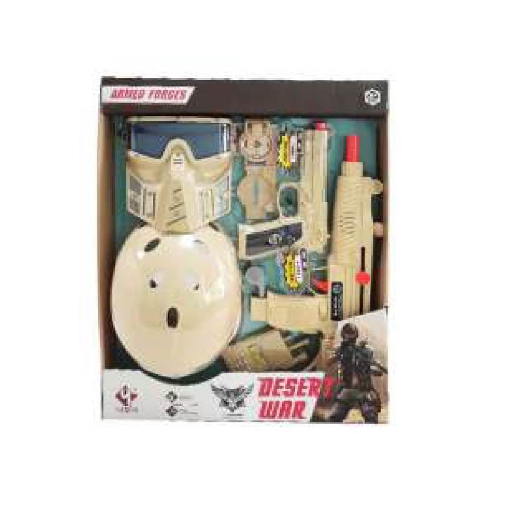 طقم إكسسوارات تنكّر عسكري للأطفال