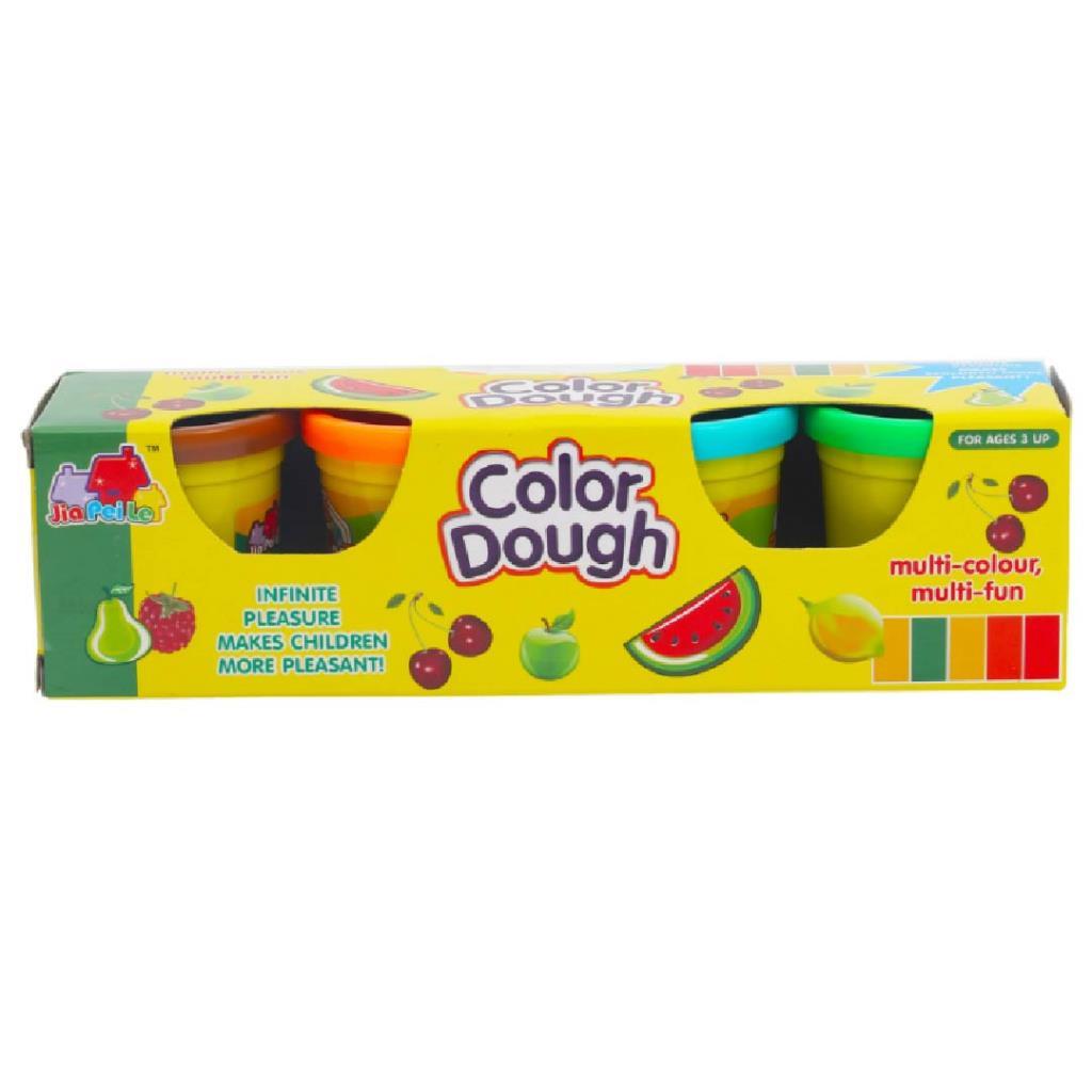 Color Dough – Multi-Color 4-Piece Modeling Clay Set
