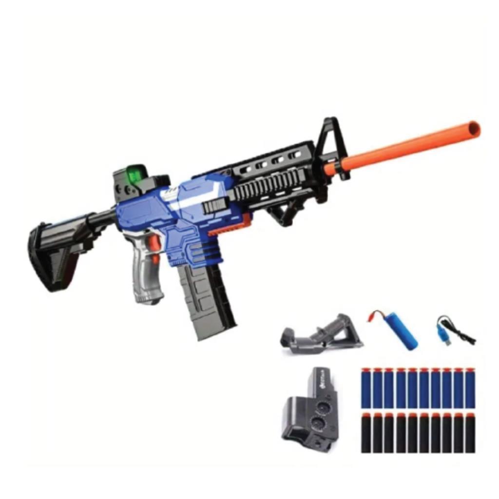 Electric Soft Bullet Blaster Rifle with Accessories Set
