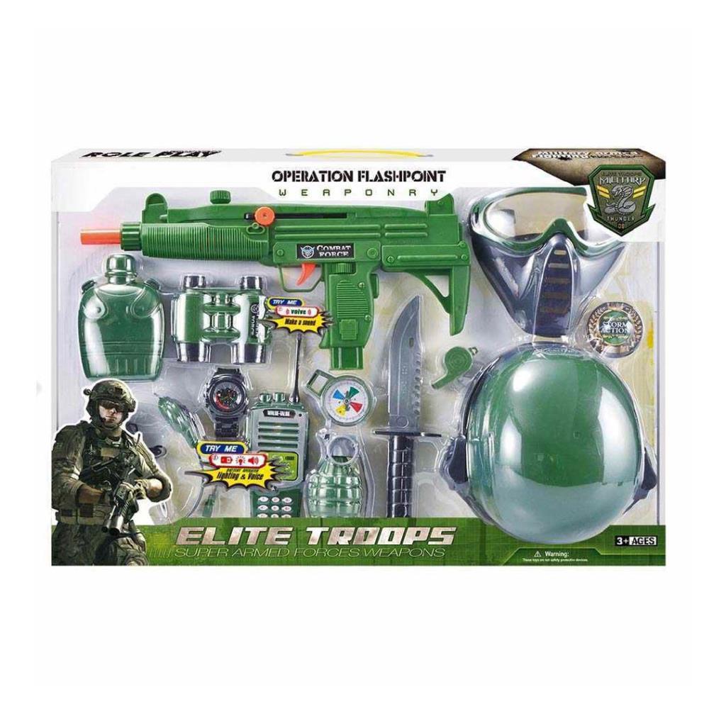 طقم لعب القوات الخاصة للأطفال (Elite Troops)